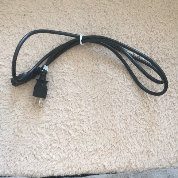 3 Prong Computer Monitor TV Replacement Power Cord 5 Foot Black - Picture 6 of 6